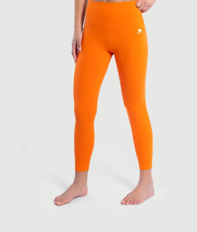 Halo Leggings - neon orange