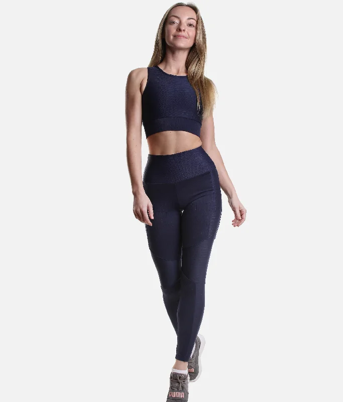 High Waisted Leggings - F 15117 Fashionable Smooth Fit Leggings