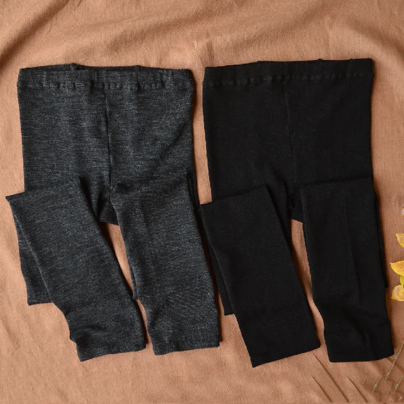 Memeri Leggings - Wool/Silk (Women's 10-14) *Returning 2025 Comfortable Bootcut Workout Leggings Memeri Leggings - Wool/Silk (Women's 10-14) *Returning 2025 Comfortable Bootcut Workout Leggings