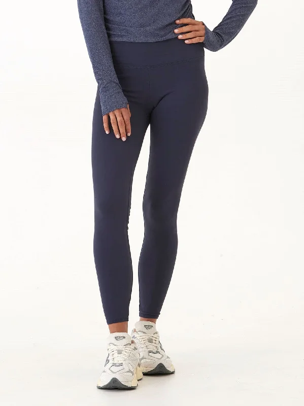 Monica Mid Rise Full Length Legging 26" Fashionable High-Rise Leggings