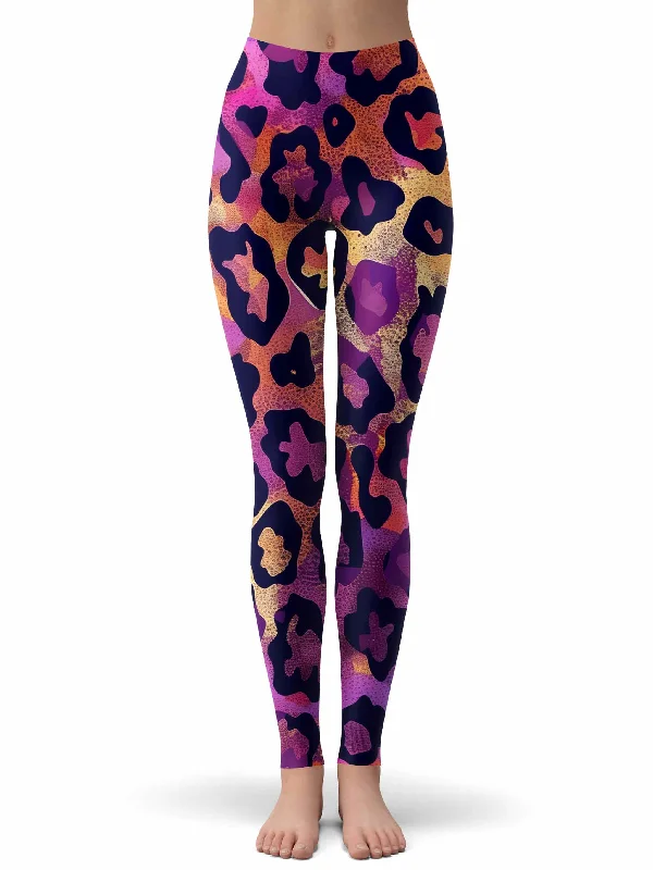 Neon Leopard Leggings