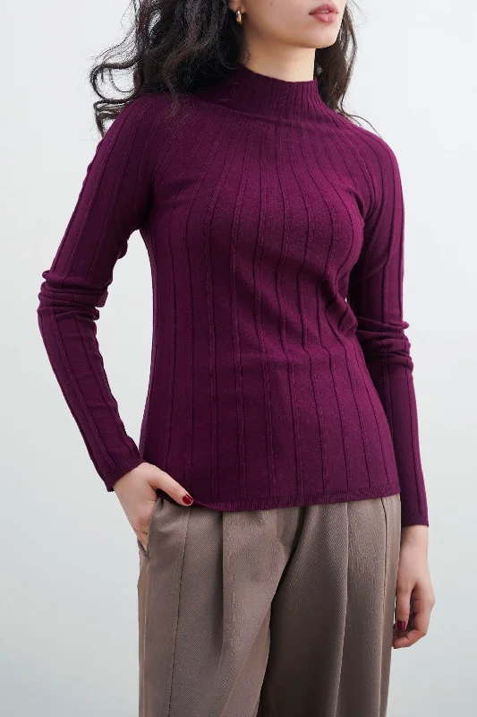 RIBBED BODYCON SWEATER