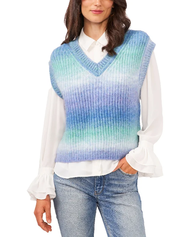 Riley Rae Tie Dyed Sweater Vest