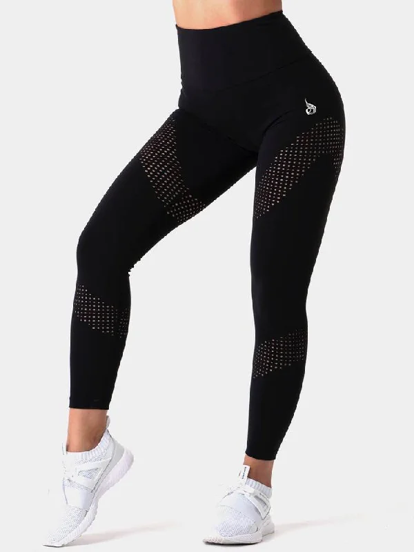 Ryderwear Pastels High Waisted Leggings - Black