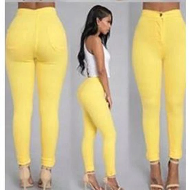 yellow leggings