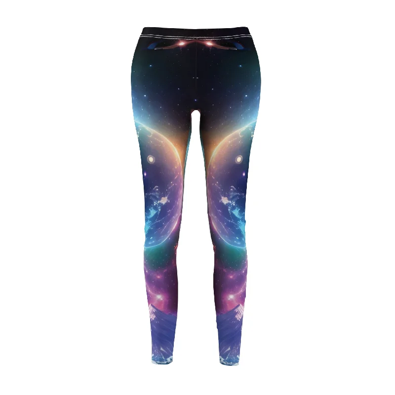 The Ultimate Synaesthesia - Women's Cut & Sew Casual Leggings (AOP)