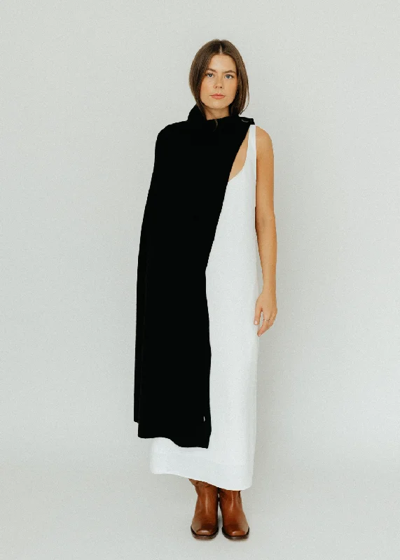 Tibi Cashmere Sweater Cape Velvet Chenille Corduroy