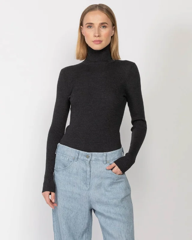 Knit Turtleneck Sweater