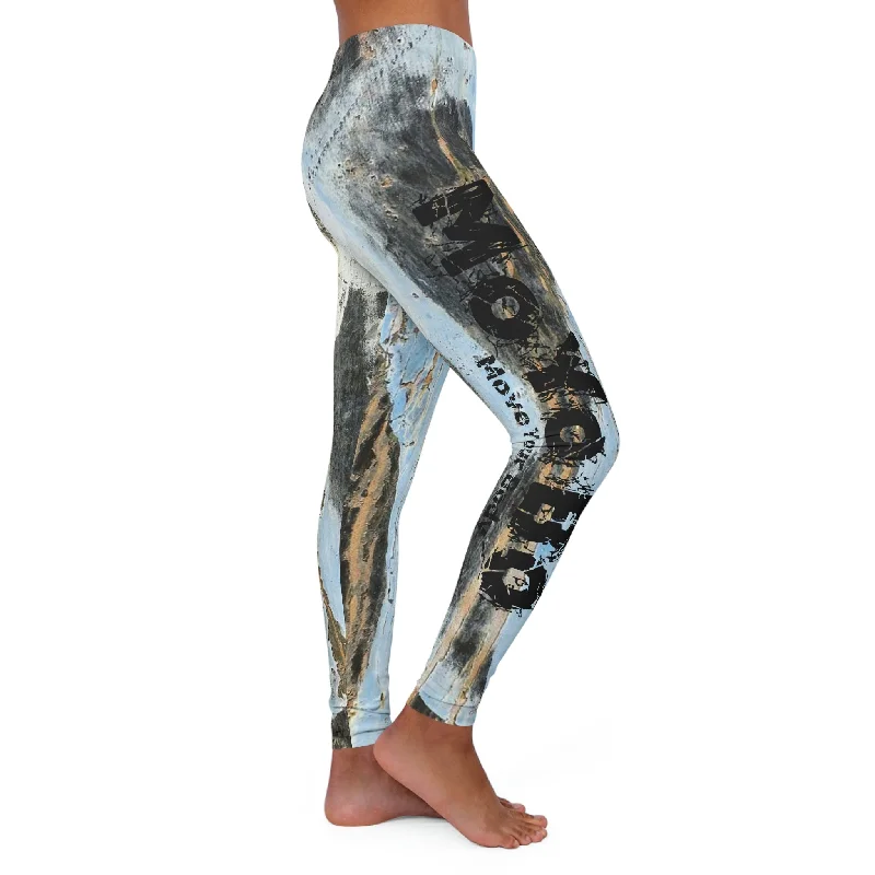 Women's Oil Paint Art Spandex Leggings