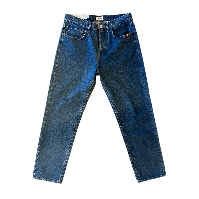 Amish - Jeans Jeremiah Straight Denim - AMU042D4690111 - DENIM Stylish High-Waist Jeans Amish - Jeans Jeremiah Straight Denim - AMU042D4690111 - DENIM Stylish High-Waist Jeans