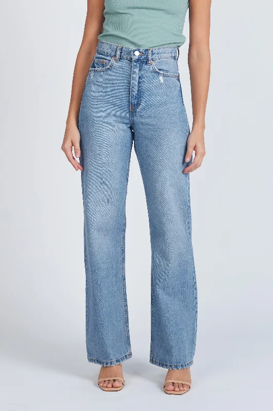 Echo Straight Jeans - Blue Jay