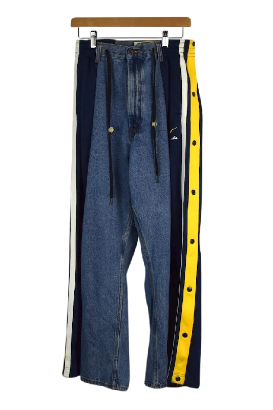 Reworked Nike Track Jeans