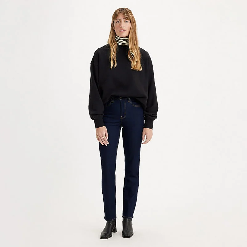 Levi's 724 High Rise Women's Slim Straight Jeans - Cast Shadows Fashionable Slouchy Fit Jeans Levi's 724 High Rise Women's Slim Straight Jeans - Cast Shadows Fashionable Slouchy Fit Jeans