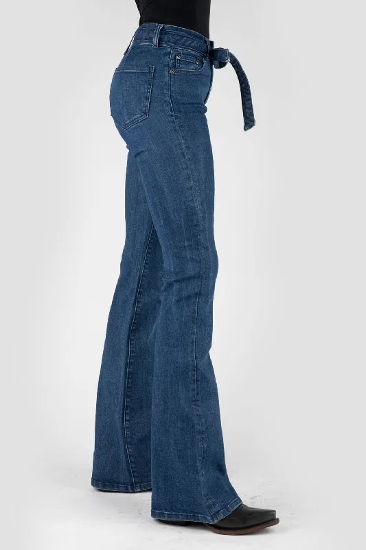 Stetson Womens 921 High Waist Plain Blue Cotton Blend Jeans Stylish Relaxed Fit Skinny Jeans Stetson Womens 921 High Waist Plain Blue Cotton Blend Jeans Stylish Relaxed Fit Skinny Jeans