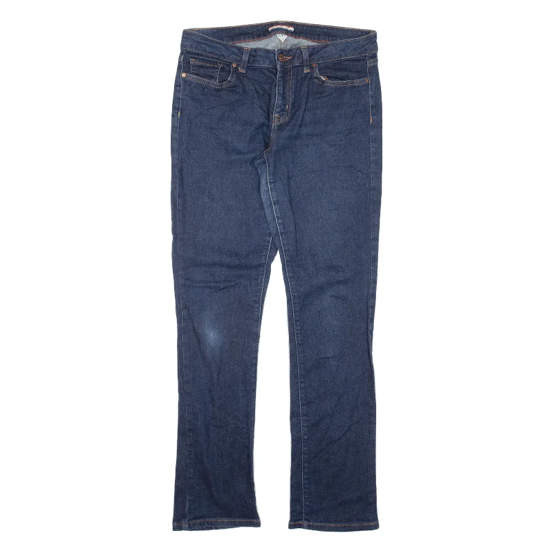 TOMMY HILFIGER Jeans Blue Denim Slim Straight Womens W30 L30 Trendy Bootcut High-Waisted Jeans TOMMY HILFIGER Jeans Blue Denim Slim Straight Womens W30 L30 Trendy Bootcut High-Waisted Jeans