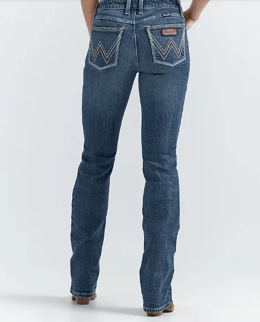 Wrangler Retro Women's Mae Kayla Mid Rise Bootcut Jeans 112352975 Cozy Tencel Blend Denim Jeans Wrangler Retro Women's Mae Kayla Mid Rise Bootcut Jeans 112352975 Cozy Tencel Blend Denim Jeans